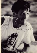 Michael Palin signed 8x6 inch black and white photo slight scratch on photo signature not