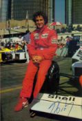 Alain Prost signed 10x8 inch colour photo pictured during his time with McLaren in Formula One. Good