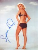 Suzanna Leigh signed 10x8 inch colour photo. Good condition. All autographs come with a