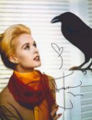 Tippi Hedren signed 10x8 inch 