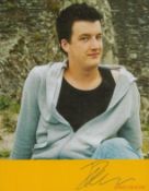 James Deacon signed promo colour photo 5, 5x4 Inch Approx. Good condition. All autographs come