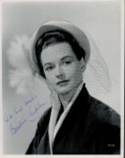 Beatrice Campbell (1922-1979), a 10x8 inch photo, signed in fountain pen ink with press details to