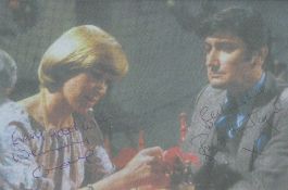 Multi signed Wendy Craig and Bruce Montague photocopy picture 6x4 Inch. Good condition. All