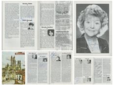 Multi signed Dora Bryan, Ann Emery, Howell Evans Programme plus others, The Marlowe Theatre
