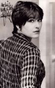 Holly Aird signed black and white photo 5, 5x3, 5 Inch, Is an English television actress. Good