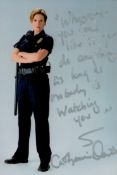 Catherine Dent signed colour photo 7, 5x5 Inch, Is an American actress. Good condition. All