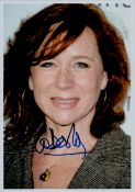 Éva Darlan signed colour photo 8, 5x6 Inch colour photo, French Actress. Good condition. All