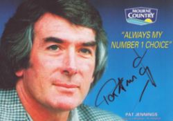 Pat Jennings, CBE signed 6x4 Inch Promo, Photo, Is a Northern Irish former professional footballer