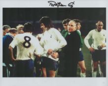 Pat Jennings, CBE signed colour photo 10x8 Inch, Is a Northern Irish former professional