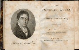 Thomas Moore. 'The Poetical Works of Thomas Moore, Esq.' Published by Zwickau. Printed for