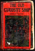 The Old Curiosity Shop. Publisher's hard bound and coloured illustrated boards, in poor condition