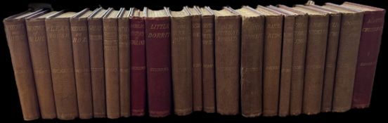 Published by Chapman and Hall circa late 1860's. Set of The Works of CHARLES DICKENS in Nineteen