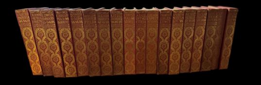 The Biographical Edition of The Works of CHARLES DICKENS in Nineteen Volumes. Red Publisher's