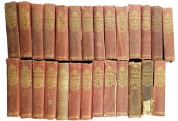 CHARLES DICKENS COLLECTION Works of Charles Dickens The Library Edition All books in Publisher's red