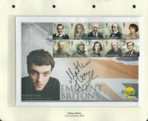 Mathew Horne signed large autographed editions cover. Good condition. All autographs come with a