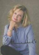 Catherine Hicks signed colour photo 6x4.25 Inch Is an American retired actress She played the