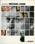 Starring Michael Caine paperback book by David Bishop, 240 pages. Good condition. All autographs