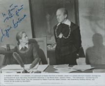 Cyril Cusack signed 10x8 inch A Queen at work black and white movie still photo. Good condition. All