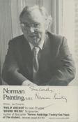 Norman Painting, OBE signed promo black and white photo 6x4 Inch Was an English actor, broadcaster