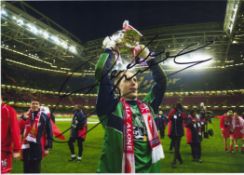 Sander Westerveld signed 12x8 inch colour photo. Good condition. All autographs come with a