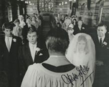 Hayley Mills signed 10x8 inch black and white photo. Good condition. All autographs come with a