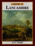 1st Edition A History of Lancashire by Alan Crosby, 144 pages. Good condition. All autographs come