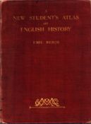 A New Student`s Atlas of English History by Emil Reich hardback book, published in 1903, hardback