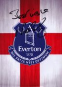 Nick Barmby signed 7x5 inch Everton/England signed photo. Good condition. All autographs come with a