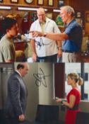 John Carroll Lynch, actor. Two signed 11x8 inch photos. The first in character as 'Barber Martin'