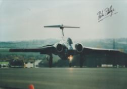 Rich Pratley Signed RAF Falcon Colour Photo 10x7 Inch 'Station Commander'. Good condition. All