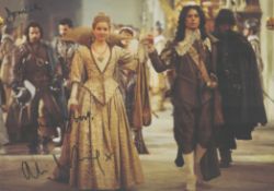 Alexandra Dowling, actress A signed and dedicated 11x8 inch photo as Queen Anne in the BBC One