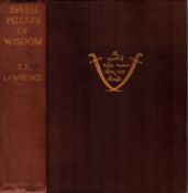 Seven Pillars of Wisdom - A Triumph by T E Lawrence Vol II Hardback Book 1939 New Edition. Good
