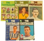 The Footballer Book collection of 5 books Vol 3 No2, No3, No 5, No3, No6 The Journal of Soccer