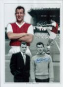 Geoff Hurst signed 16x12 inch World Cup Willie framed print 12/66. Good condition. All autographs