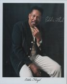 Eddie Floyd signed 10x8 inch colour promo photo. Good condition. All autographs come with a
