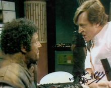 David Collings signed 10x8 inch DR WHO colour photo. Good condition. All autographs come with a