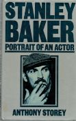 Stanley Baker Portrait of an Actor by Anthony Storey hardback book, 160 pages. Good condition. All