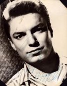 Guy Mitchell signed 4x3 inch vintage black and white photo. Good condition. All autographs come with