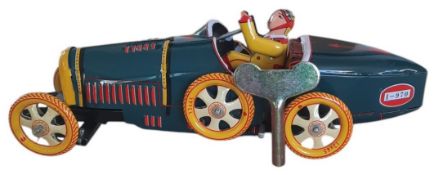 Fantastic and Co wind up Bugatti T35 Racer, in original box with wind up key. Single item from £5.99