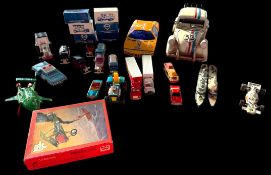 Toy Car collection, Matchbox convoy trucks, Matchbox American Patrol car, Matchbox 1969 Rolls Royce,