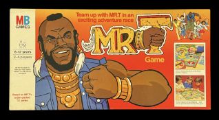 Mr.T. Board Game Race against time, in original box 1983. Single item from £5.99 UK, £7.99