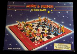 Mickey and Friends Chess Game, 32 chess pieces One Game Board and international rules of the Game