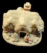 Lilliput Land Snow Place like Home Collection. Snowflake House. 2003. Made in England. Great