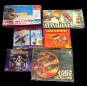 Vintage Board game collection, Little Professor Electronic learning aid, Barcode Battler Commerce