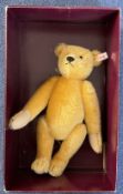 Steiff Exclusively for Hamleys. Chester Bear. Apricot colour. Limited edition No 00007 of 2,000.
