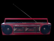 Stereo Radio cassette Recorder 1980`s Unisef SZ284, in original box. Box shows signs of age.