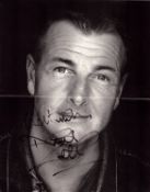 David Callister signed 10x8 inch black and white photo. Crease/fold in middle signature not