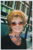 Rula Lenska signed 9x6 inch colour photo.. Good condition Est.