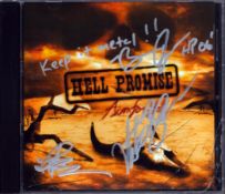 Hell Promise: Aim for Hell CD, Signed by all band members. Including Brian Johnson and 2 others.