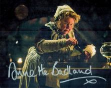 Annette Badland signed 10x8 inch colour photo. Good condition Est.